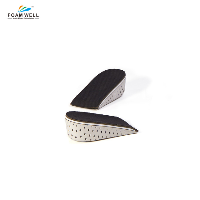 FM-91 Hard Breathable Memory Foam Height Increase Insole Invisible Increased Heel Lifting Inserts Shoe Lifts Shoe Pads Elevator Insoles for Men Women
