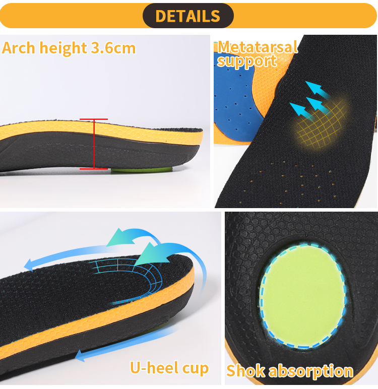 High Medium Arch Support Inner Sole07