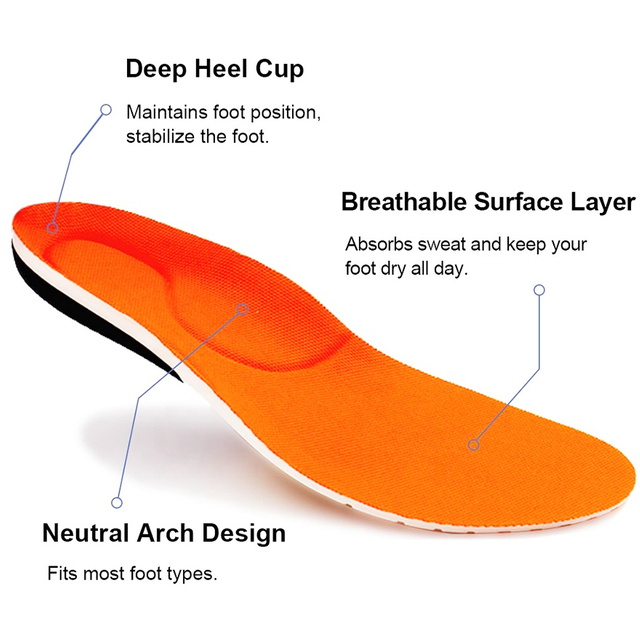 Plantar Fasciitis Arch Support Insoles