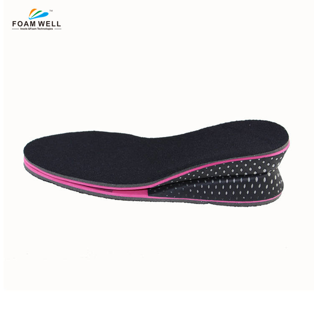FM-92 Shoes Invisible Height Increase Insole EVA Cushion for Heel Lift Insertion Shoes