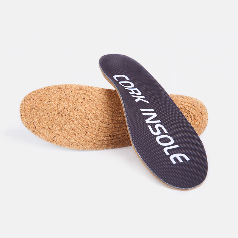 FM-601 Anti Fatigue Cork Insoles Wholesale High Quality Breathable Deodorization Arch Support Orthotic Insole of Shoes
