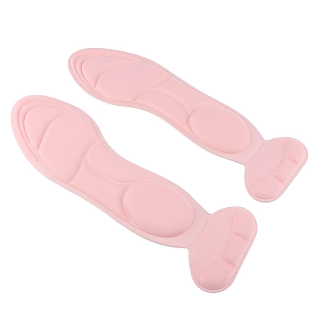 New Design Foot Care Orthopedic Pads Ladies Heel Protector Shoe Insole Memory Foam 4D Insoles