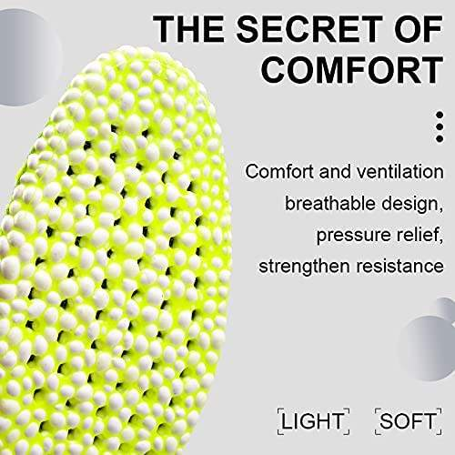 Comfortable Boost Insoles Athletic Insoles For Men Women Shock Absorption Flexible Replacement Elastic Inserts