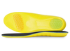 FM-162 Hot Sales Soft Shock absorption Foam Black Gel Non-slip Masaage Sport Running PU Insoles